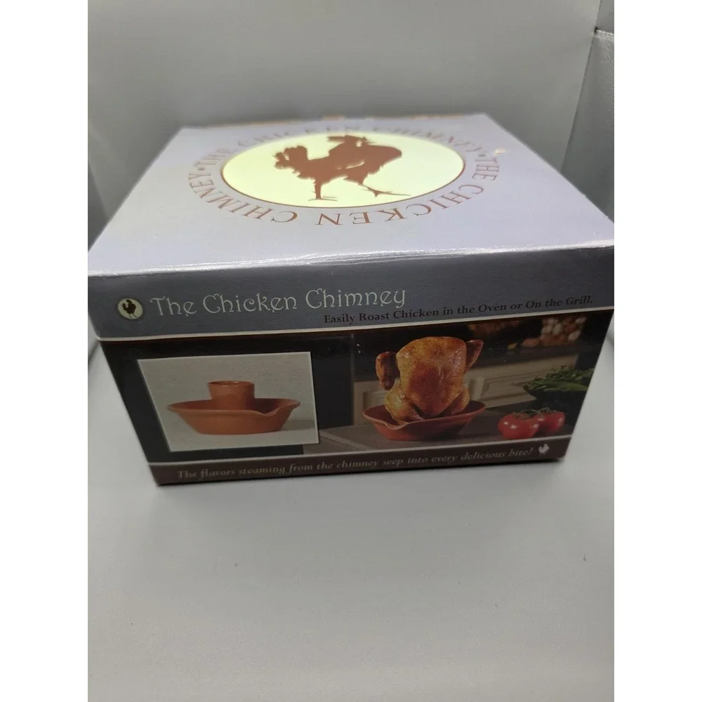 The Chicken Chimney Simonton Ceramic Chicken Roaster Oven Grill Thailand w/ Box